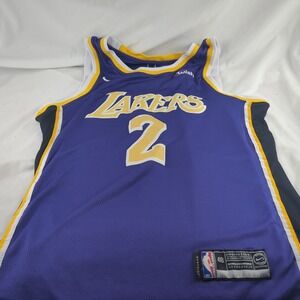 Los Angeles Lakers Lonzo Ball #2 Nike Swingman Jersey Adult Size 48‎ Purple Gold
